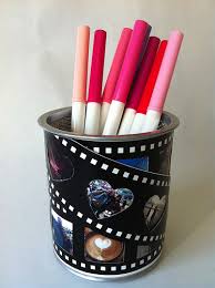 Some pictures on the pencil holder wont look that bad on the can!