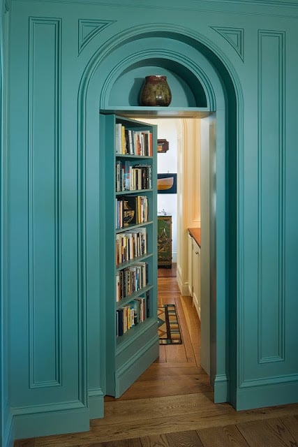 Hidden Room Bookcase Door