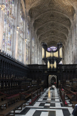 The nave, King's College Chapel