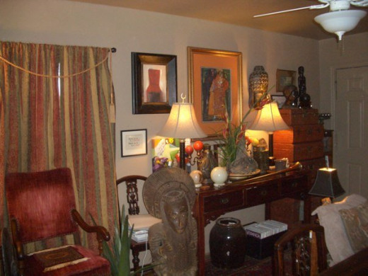 Living Room South Wall