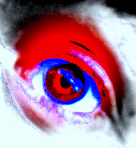This too is actually my eye. 