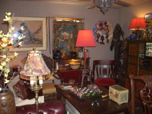 James called this Victorian Clutter.