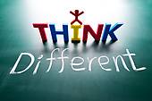 It is OK to think differently than the rest