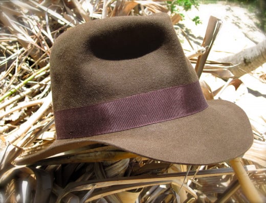 This hat will keep the sun off your face and make you look like Indiana Jones.