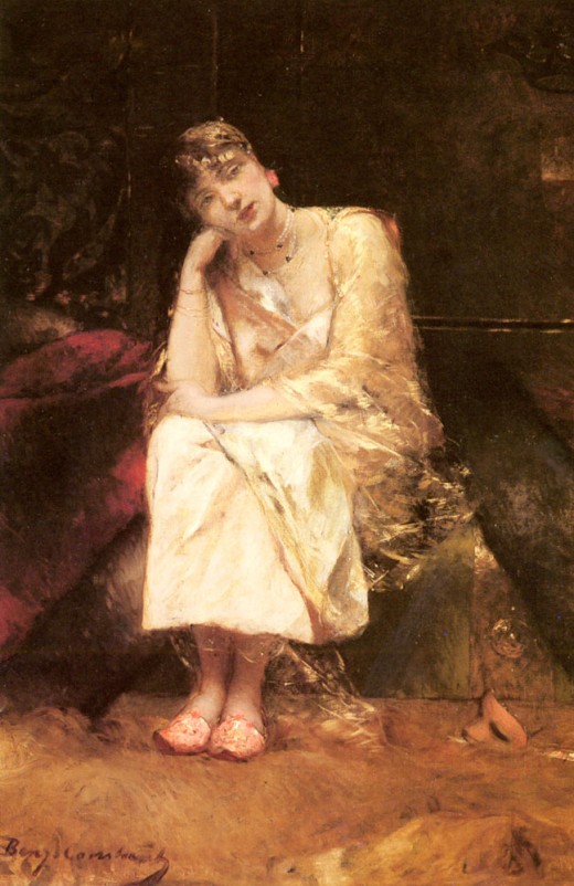 Contemplation. Jean- Joseph Benjamin-Constant