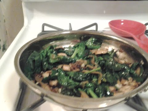 Added the spinach