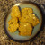 A plate of Chewy Butterscotch Oat Cookies with Raisins A plate of Chewy Butterscotch Oat Cookies with Raisins