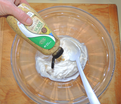 add a little mustard