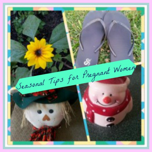 Learn how to survive spring, summer, fall, and winter when pregnant.