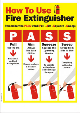 How to Use a Fire Extinguisher