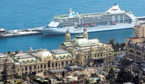 The Seven Seas Voyager in Monte Carlo. (http://www.cruiseweb.com/RSS-EUROPE.HTM)