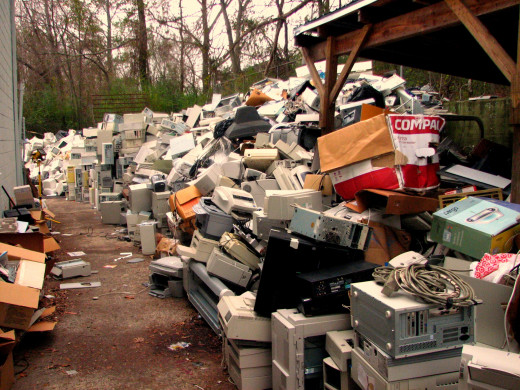 E-Waste is a problem that is growing.  