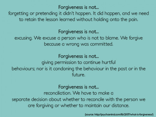 Good thesis on forgiveness