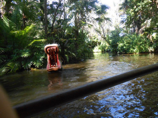 Hippos and campy humor abound on the Jungle Cruise, number 11 on the list.