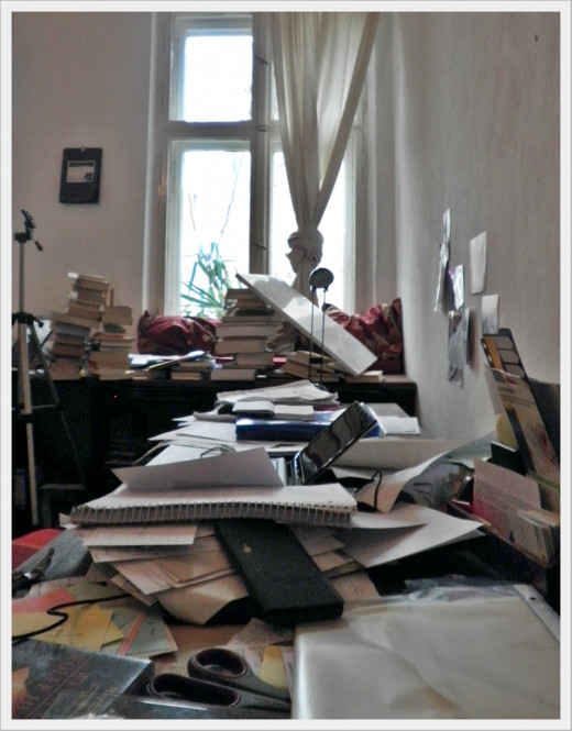 Stay organized from day 1, otherwise you will have a lot to sort out later on!