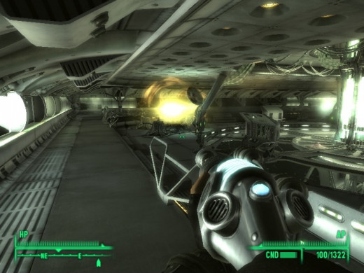 Fallout 3: Mothership Zeta. Probably not the best DLC for the game.