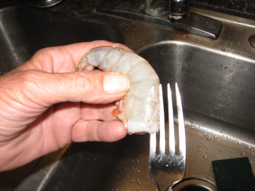 For boiled shrimp, fried shrimp, and grilled shrimp, we like to use the easy-peel version.