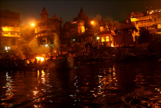 Ghats in Varanasi 
