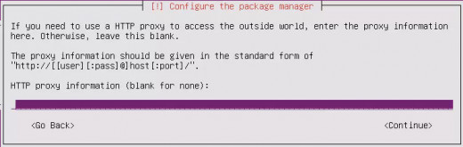 Select "Continue" and hit "Enter"
