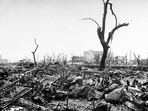 Hiroshima is one instance where the nightmare became fact.