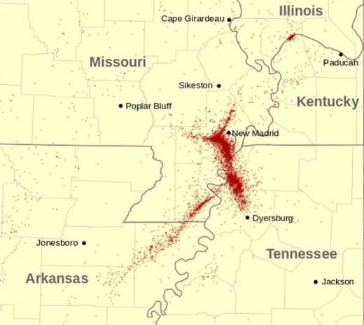 New Madrid Fault Line