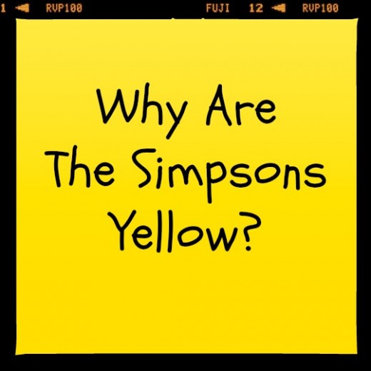 Why Are The Simpsons Yellow?