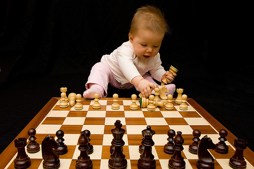 The first rule of Chess: Don't eat the pieces.