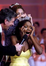 In 2004, a dark skinned Black woman was selected as Miss America.