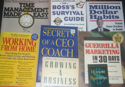 Reading all these success books does no good until you use what you learn!