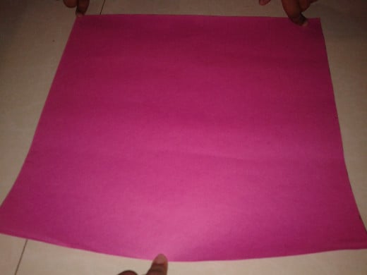 A square sheet of paper