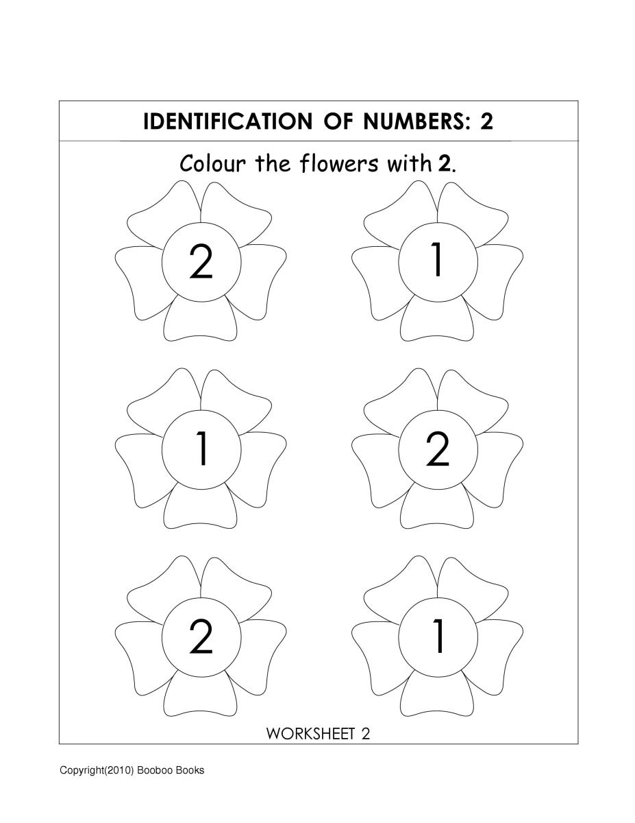 Kindergarten number worksheets hubpages