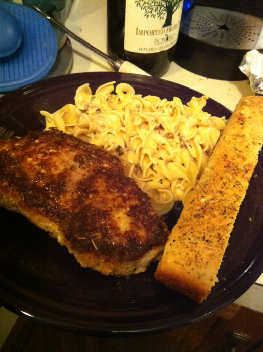 The finished meal!