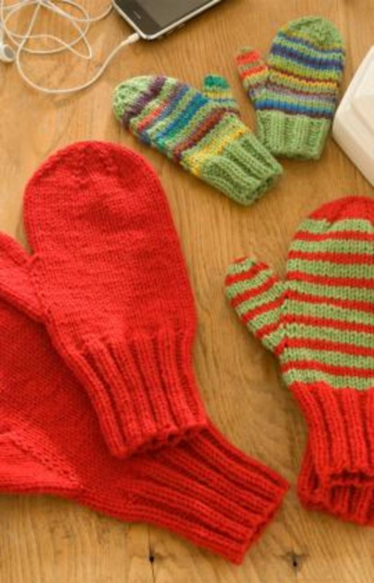 Free Pattern For Child's Basic Mittens hubpages