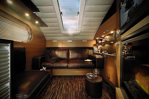 Modern RVs are very comfortable!