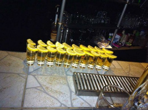 21 Tequila Shots