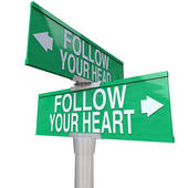 should we follow our head or our heart?
