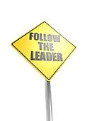 Most of us simply follow the leader without much ambition, or desire,  to go around them. 