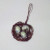 Copper wire with lampwork beads