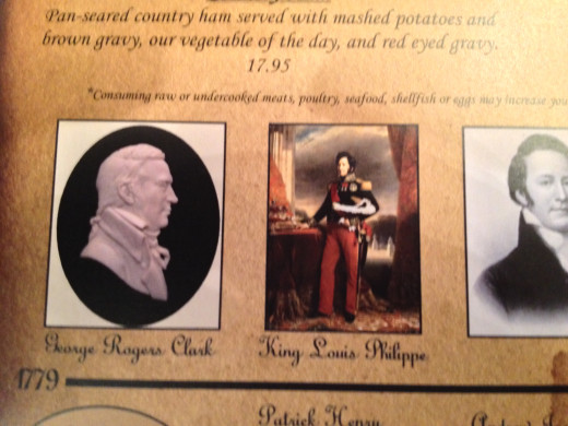 GEORGE ROGERS CLARK and KING LOUIS PHILLIPPE