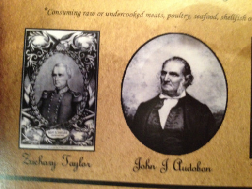 ZACHARY TAYLOR and JOHN J. AUDOBON