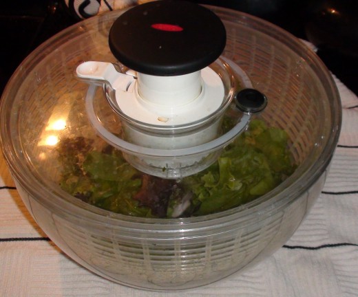 I am addicted to my salad spinner.