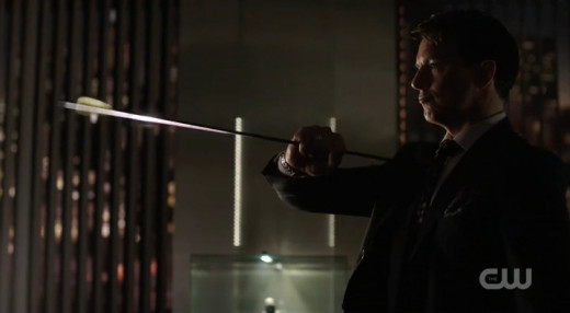 Malcolm Merlyn's got quick hands.