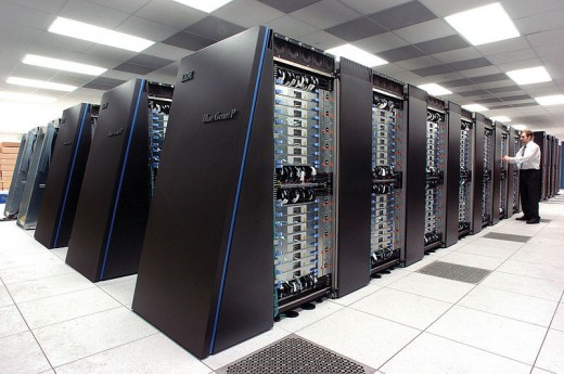 IBM Blue Gene P supercomputer.