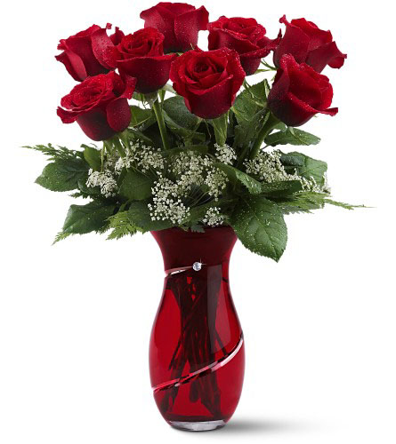 It's not only about the flowers, it's the vase as well. Mothers have ways of transforming a simple vase into a work of art at home.