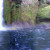 A closer panoramic of Wahclella Falls and the pool below A closer panoramic of Wahclella Falls and the pool below