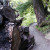 The hiking trail to Wahclella Falls. The hiking trail to Wahclella Falls.