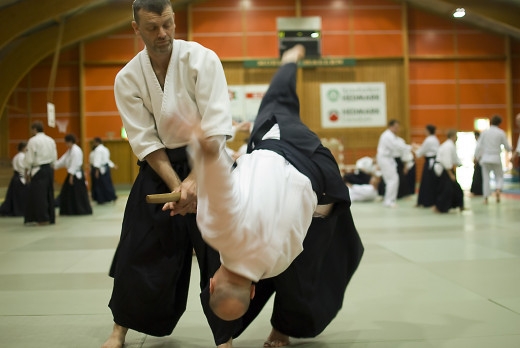 Kote Gaeshi is the perfect technique to use against an armed attacker