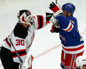 Yet more Avery hijinx, with Martin Brodeur serving the role of the unfortunate victim