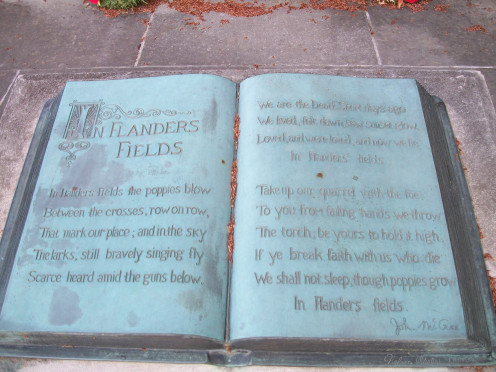 Colonel John McCrae Memorial Gardens, Guelph