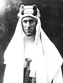British Intelligence officer T E Lawrence is a legend for his collaboration with the Arabs of Hejaz in Arabia against their rulers and world-power rivals of the British, the Ottomon Turks